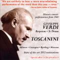 Verdi : Requiem - Te Deum. Milanov, Castagna, Bjrling, Moscona, Toscanini.