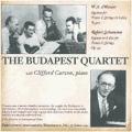 Mozart, Schumann : Quatuor et Quintette pour piano. Curzon, Quatuor Budapest.