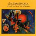 Wuorinen/Dallapiccola/Messiaen : Three 20th Century Song Cycles