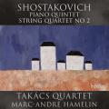 Chostakovitch : Quintette pour piano - Quatuor n 2. Hamelin, Quatuor Takacs.