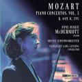 Mozart : Concertos pour piano, vol. 3. McDermott.