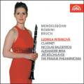 Mendelssohn, Rossini, Bruch : uvres pour clarinette. Peterkova, Belohlavek.