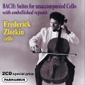 Bach : Intgrale des suites pour violoncelle. Zlotkin.