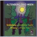 Schoenberg : Nocturnes. Pfitnzer : Trios pour piano. Altenberg Trio Wien.
