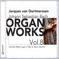 Bach : uvres pour orgue, vol. 8. Van Oortmerssen.