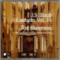 Bach : Intgrale des Cantates vol. 14. Koopman