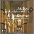 Bach : Intgrale des Cantates vol. 19. Koopman