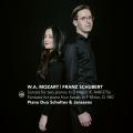 Mozart : Sonate pour 2 pianos, K 448. Schubert : Fantaisie pour piano  4 mains. Duo Scholtes & Janssens.