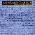 Frdric Chopin : Chefs-d'uvre pour piano, volume 1