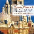 Trevor Pinnock joue Bach, Byrd, Haendel, Croft : uvres pour clavecin.