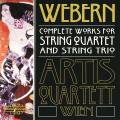 Anton Webern : uvres pour quatuor et trio  cordes (Intgrale)