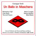 Verdi : Ballo in Maschera 1943. Serafin, Gigli, Caniglia, Bechi, Barbieri.