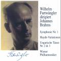 Brahms : Symphonie Nr. 1/Haydn-Variationen/Ungar. Tnze. Furtwngler, Wiener Phil..