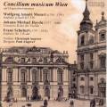 Mozart/J.M. Haydn/Schubert : Sinfonie KV550/Konzert B-Dur/Sinfonie Nr. 5. Angerer, Concilium musicum Wien.