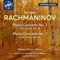 Rachmaninov : Concertos pour piano n 2 et 3. Simon, Slatkin.