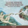 Allegri, Palestrina : Musique sacre pour la chapelle Sixtine. The Tallis Scholars, Phillips.