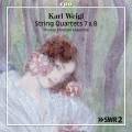 Karl Weigl : Quatuors  cordes n 7 et 8. Thomas Christian Ensemble.