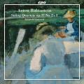 Anton Rubinstein : Quatuors  cordes, op. 17 n 2 et 3. Reinhold Quartett.