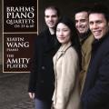 Brahms : Quatuors pour piano n 1 & 3. Wang, Amity Players.