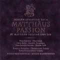 Bach : Passion selon Saint Matthieu. Schreier, Adam, Stolte, Hasssbecker, Mauersberger.