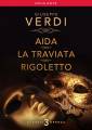 Verdi : Aida - La Traviata - Rigoletto. Gomez Martinez, Lopez Cobos, Downes.