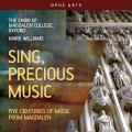 Sing, precious music. Cinq sicles de musique chorale anglaise. Williams.
