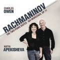 Rachmaninov : uvres pour deux pianos. Owen, Apekisheva.