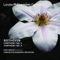 Beethoven : Symphonies n 1 et 4. Masur.