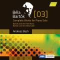 Bartk : Intgrale de l'uvre pour piano seul, vol. 3. Bach