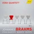 Brahms : Quatuors  cordes - Quintettes - Sextuors. Voss, Buck, Benda, Quatuor Verdi.