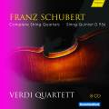 Schubert : Intgrale des quatuors  cordes. Quatuor Verdi.