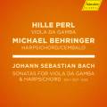 Bach : Sonates pour viole de gambe et clavecin, BWV 1027-1029. Perl, Behringer.