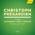 Christoph Prgardien chante Schumann, Wolf et Mahler. Gees.