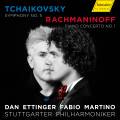Tchaikovski : Symphonie n 5. Rachmaninov : Concerto pour piano n 1. Ettinger, Martino.
