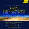 Narro, Martinez, Palomino : Concertos pour piano espagnols indits. Mestre.