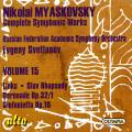 Miaskovski Edition, vol. 15 : Liaisons, Sinfonietta Svetlanov.