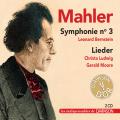 Mahler : Symphonie n 3 - Lieder. Ludwig, Moore, Bernstein.