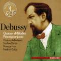 Debussy : Quatuor, Mlodies, Pices pour piano. Danco, Haas, Gulda.