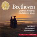 Beethoven : Les 3 dernires sonates pour piano. Serkin, Kempff, Backhaus.