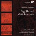 Graupner : Concertos pour basson et pour violon. Azzolini, Wezel, Leitherer.