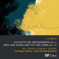 Bach : Cantates BWV 21 & 147. Rial, Lekmuhl, Kristjansson, Winckhler, Rademann.