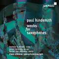 Hindemith : uvres pour saxophone. Buntrock, Kolinsky, Von Radowitz, Quatuor Clair-Obscur.