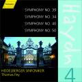 Haydn : Les Symphonies, vol. 4 : n 34, 39, 40, 50. Fey.