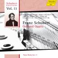 Schubert : Les uvres pour piano, vol. 11. Oppitz.