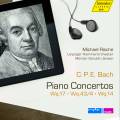 C.P.E. Bach : Concertos pour piano, vol. 2. Rische, Schuldt-Jensen.
