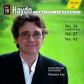 Haydn : Les Symphonies, vol. 19 : n 26, 27, 42. Fey.
