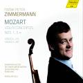 Mozart : Concertos pour violon n 1, 3, 4. Zimmermann.