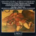 Johann Georg Albrechtsberger : Concertos pour guimbarde, mandora et orchestre. Mayr, Kirsch, Stadlmair.