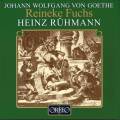 Johann Wolfgang Goethe: Reineke Fuchs. Rhmann, Kiesewetter. [Vinyle]