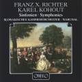 Franz Xaver Richter : Symphonies. Warchal. [Vinyle]